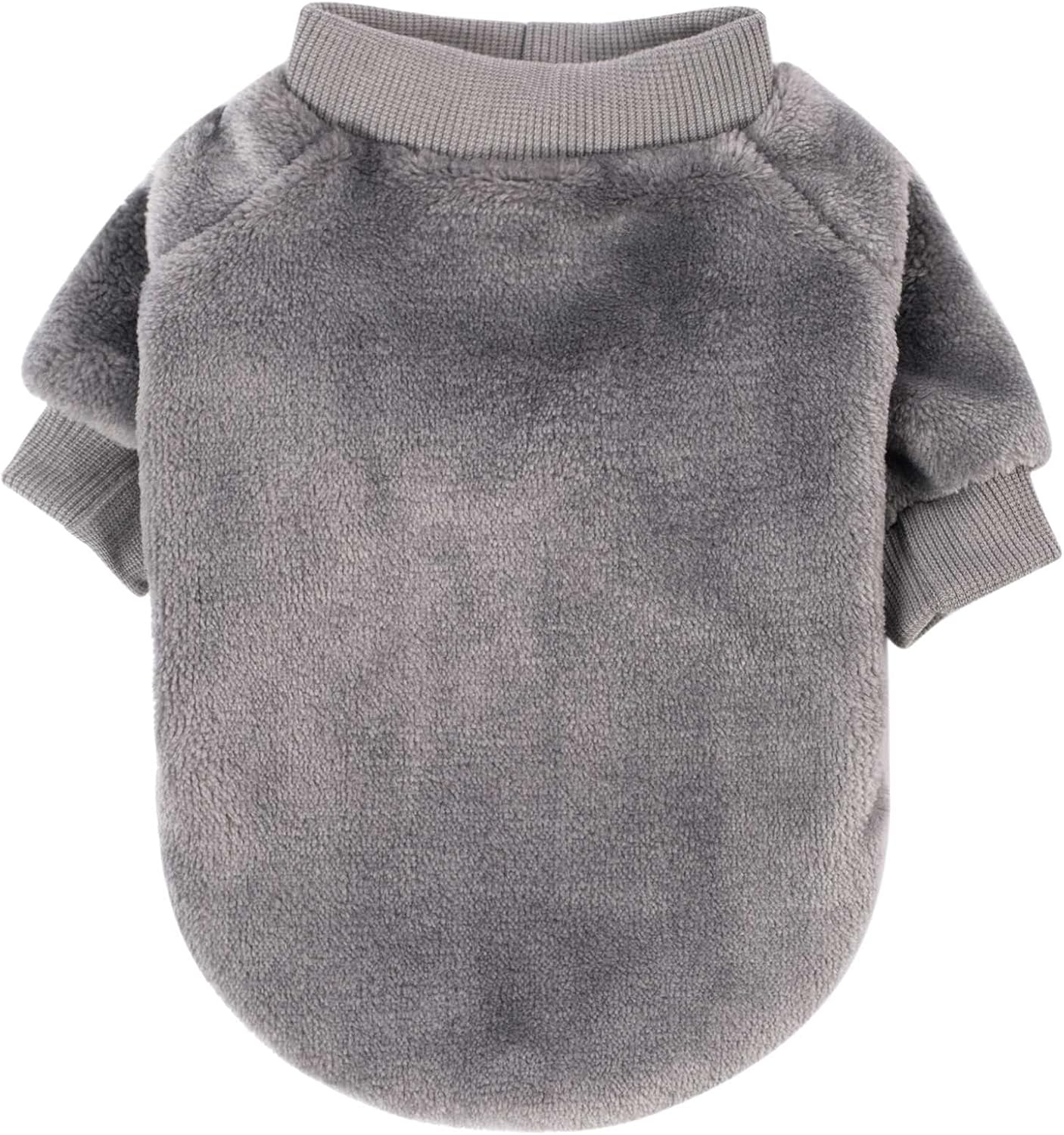 Dog Sweater, 3-Pack Dog & Cat Clothes, Ultra Soft and Warm Pet Jackets XXS XS for Small Dogs Boy & Girl, Winter Pet Apparel Costumes, Puppy Outfits (Grey,Blue,Dark Blue, Small)