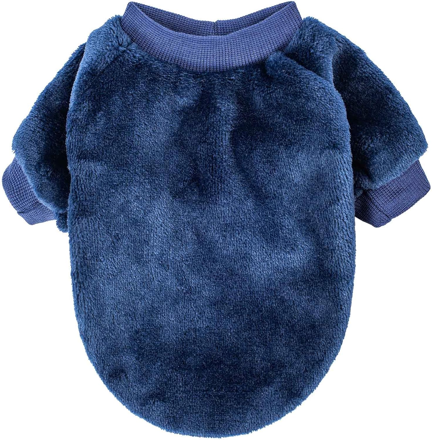 Dog Sweater, 3-Pack Dog & Cat Clothes, Ultra Soft and Warm Pet Jackets XXS XS for Small Dogs Boy & Girl, Winter Pet Apparel Costumes, Puppy Outfits (Grey,Blue,Dark Blue, Small)