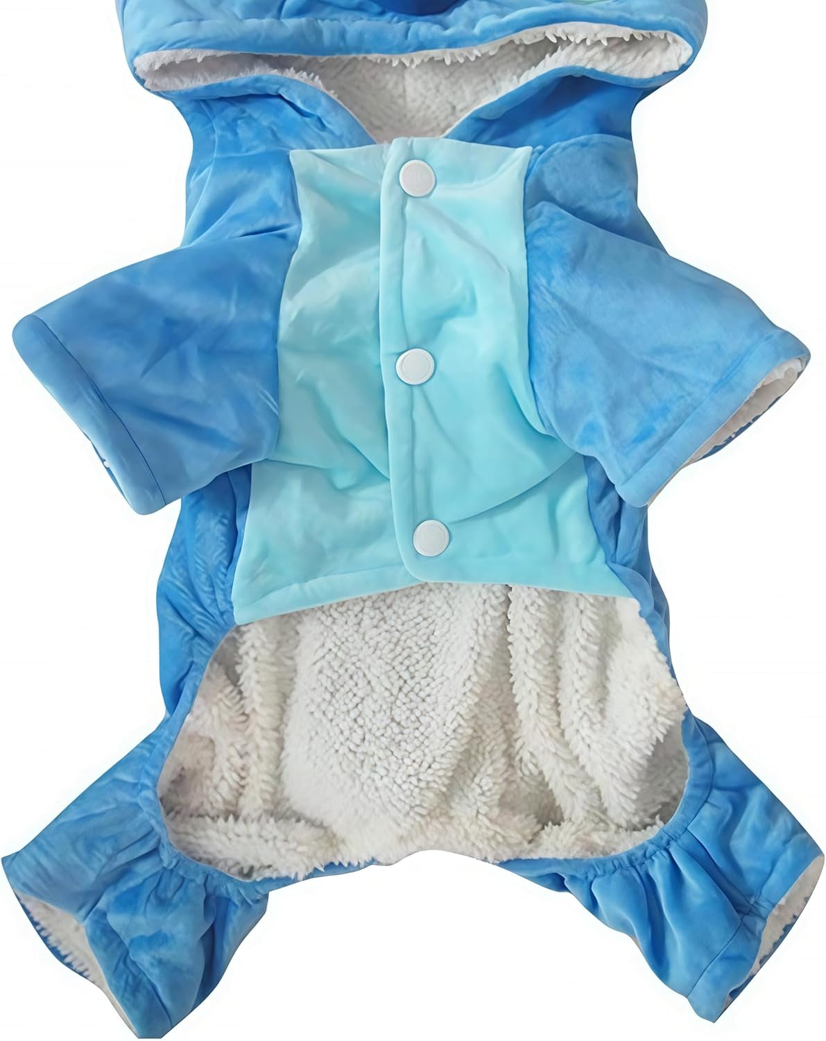 Pet Costume Dog Hoodies Pet Xmas Pajamas Outfit, Pet Coat for Small Medium Large Dogs Cats Winter Cartoon Coat for Party Halloween Christmas
